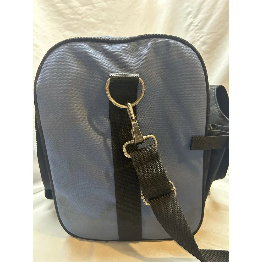 Columbia 300 Single Ball Tote Bowling Bag Blue with Zip Compartments and Strap